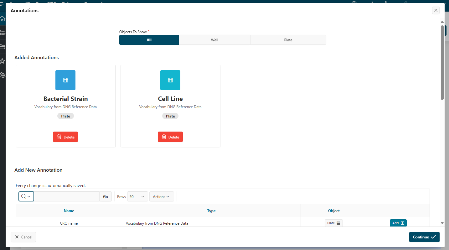 Well validation add annotation